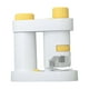 thumbnail image 1 of Mini telescopio de mano 80-160x educativo para exteriores con luz LED y cordón para niños amarillo, 1 of 9