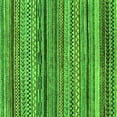 thumbnail image 1 of Ahgly Company Indoor Square Abstract Green Modern Area Rugs, 5' Square, 1 of 4