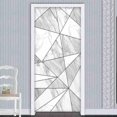thumbnail image 2 of Pegatinas de puerta autoadhesivas 3D con textura de mármol geométrico, papel tapiz fotográfico, pegatinas de pared para sala de estar, dormitorio, mural de joyas, 2 of 5