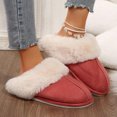 thumbnail image 6 of Women’s Soft Memory Foam Slippers, Fuzzy Wool-Like Plush Fleece Lined, Indoor & Outdoor Use with Anti-Skid Rubber Sole for Durable Grip, 6 of 10