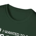thumbnail image 3 of Funny I Wanted To Go Jogging Proverbs 28:1 Unisex Softstyle T-Shirt, 3 of 4