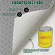 thumbnail image 5 of PISO TAPETE ANTIDERRAPANTE 2X10M PARA GIMNASIO IMPERMEABLE GRIS ESPIGAS INMATMEX, 5 of 10