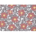 thumbnail image 2 of Zelouf Vintage Mesh Print , Sewing, DIY, Crafts Fabric by the Yard, 182 Cho/rust, 7 Yard, 2 of 2