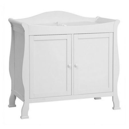 Davinci Parker 2 Door Wood Changing Table In Cherry Brickseek