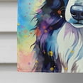 thumbnail image 7 of Border Collie Hippie Dawg House Flag 28 in x 40 in, 7 of 7