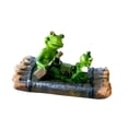 thumbnail image 4 of La estatua de puede flotar en agua Figuras de rana Collections Resina de la escultura animal Decoración del estanque para el patio del patio Rana de remo, 4 of 8