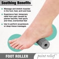 thumbnail image 2 of Point Relief Foot Roller - Foot Massage Roller for Plantar Fasciitis, Arch Pain, Heel Spurs, Tired Feet, Self Myofascial Release, 2 of 5