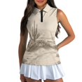 thumbnail image 3 of Whosucclay Saguaro Desert Sketch Print Golf Sleeveless Tank for Women, Easy Clean Women's Sleeveless Golf Shirts Elastic Moisture Wicking Golf Shirts for Women, 3 of 8