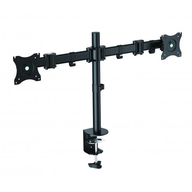 Rocelco Dm2 Double Articulated Dual Monitor Desk Mount Holds 13 To Rocelco Dm2 Double Articulated Dual Monitor Desk Mount Holds 13 To 27 In Flat Panel Computer Monitors