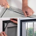 thumbnail image 2 of Mosquito net window 150 x 300 cm, tear resistant, gray, 2 of 3