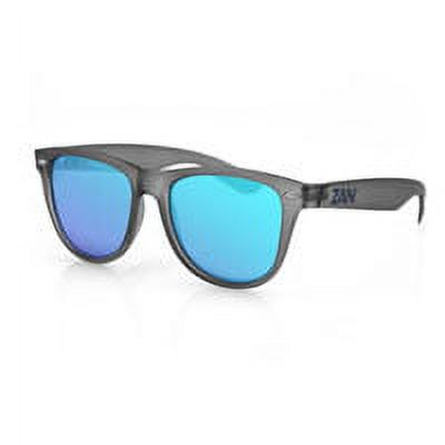 Minty Sunglasses with Matte Grey-Smoked Blue Mirror - image 2 of 3