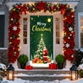 thumbnail image 4 of ToyKingdee Christmas Door Cover - Santa Claus Holiday Banner for Party Decoration, 4 of 6