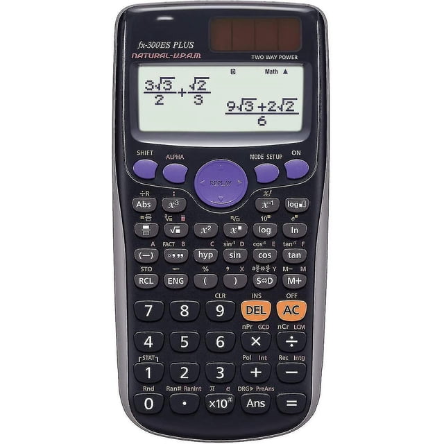 Calculadora científica fx-300es plus, negra ls yl