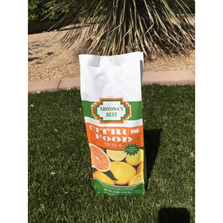 Arizonas Best AZB10063 13-10-4 Citrus Food, 5 lb - Walmart.com