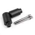 thumbnail image 1 of Frame Sliders Crash Protector For Honda CBR 600 F4 / F4i Black 1999-2006, 1 of 3