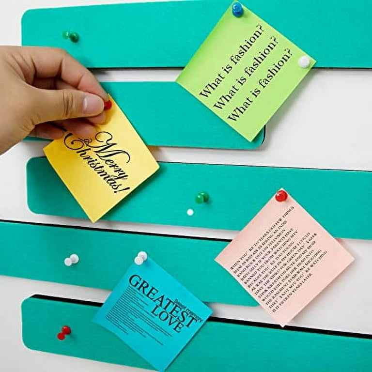 5Pcs Felt Bulletin Board Bar Strips, Self-Adhesive Cork Board