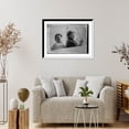 thumbnail image 4 of Historic Framed Print, Moissant and Fileux, his mechanic, in aeroplane, 17-7/8" x 21-7/8", 4 of 9