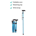 QXWREL Walking Cane Adjustable Walking Cane , Folding Walking Stick for