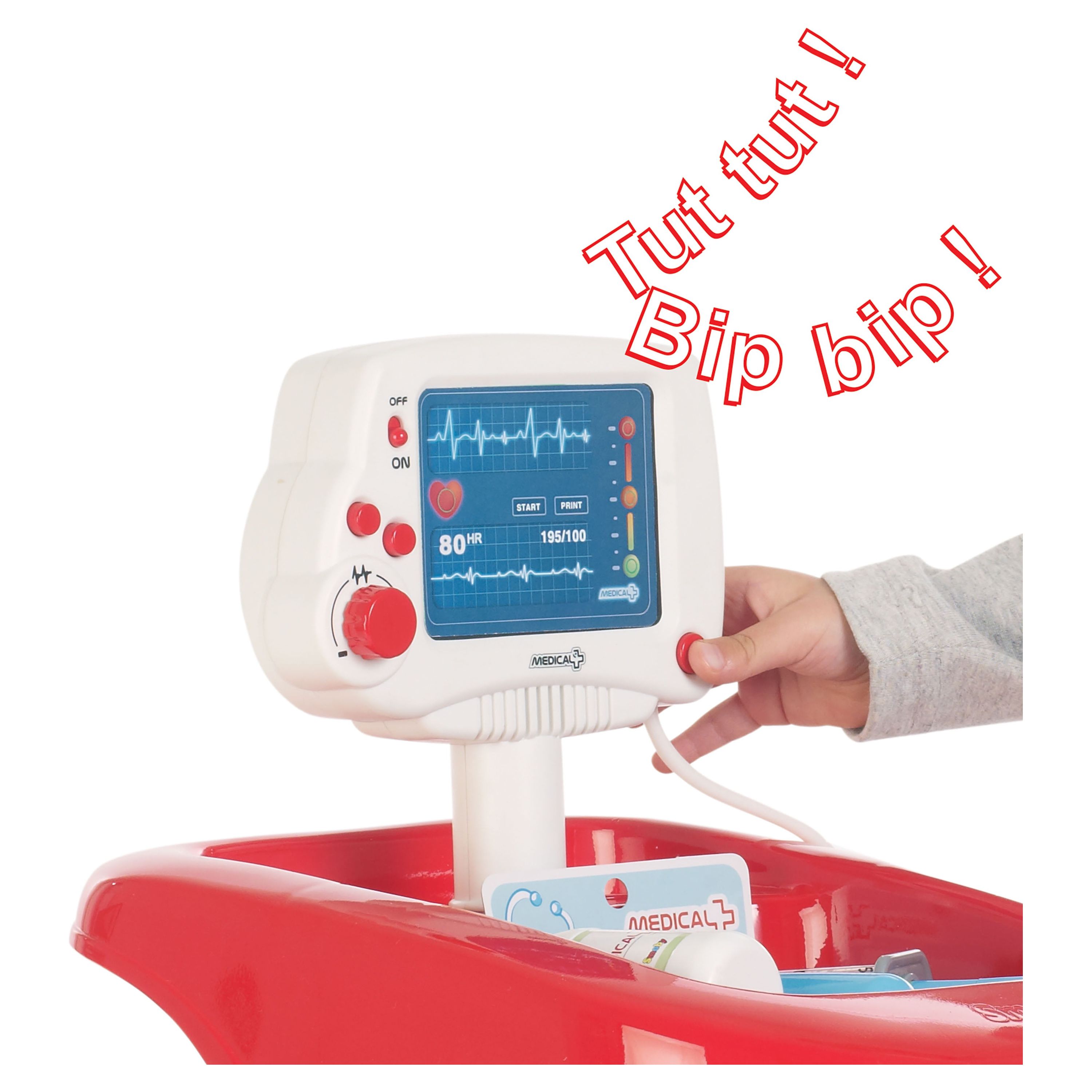 Simba - 12 Piece Electronic Doctor's Trolley