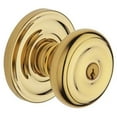 thumbnail image 4 of Baldwin 5213.Entr Colonial Style Single Cylinder Keyed Entry Door Knob Set - Bronze, 4 of 7