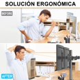 thumbnail image 2 of Soporte de monitor SPOWAY Yocoo para pantallas de 19 a 32 pulgadas con base de brazo, 2 of 7