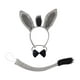thumbnail image 1 of Conjunto de accesorios para disfraz de burro: orejas, diadema y cola para Halloween y carnavales. 3 piezas, 1 of 9