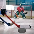thumbnail image 4 of 3pcs Hockey Pucks Balls with Reusable Mesh Bag Set Classic Ice Hockey Pucks Balls Rubber Street Hockey Puck Balls for Practicing Training Indoor and Outdoor, 4 of 9
