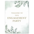 thumbnail image 1 of Darling Souvenir MADE WITH LOVE Leaves,WelcomeSignLarge Decorative PosterWelcomeTo Our Engagement Poster For Easel Party Collection- 18x12, 1 of 1