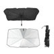 thumbnail image 1 of Foldable Car Windshield Sunshade Umbrella Front Window Heat Insulation Protection Visor Cover Sun Shade for Most Cars SUV Auto, 1 of 5