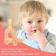 thumbnail image 1 of Parada de succión de pulgar para ni?os - Bebés de 0 a 3 a?os - Protector de pulgar ajustable de succión de silicona ZefeiWu 1327534264395, 1 of 1