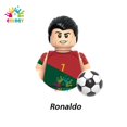 thumbnail image 2 of Juguetes para niños Estrellas de fútbol Bloques de construcción Jugador deportivo Bailey Messi Ronaldo Mini figuras de acción Juguetes para niños Regalos de Navidad, 2 of 5