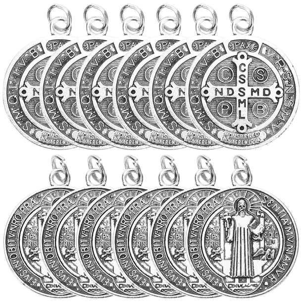 WORGEOUS 12 PCS Collar colgante colgante Collar con llavero Aleación encogido de aleación colgante italiano (estilo aleatorio)