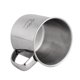 thumbnail image 4 of 2X taza de acero inoxidable taza de camping taza de viaje 250ml Sunnimix Copa de camping, 4 of 8