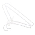 thumbnail image 3 of 2pcs perlas artificiales perchas de ropa creativa colgadores de ropa Bowknot Ropa Perchas, 3 of 6
