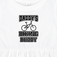 thumbnail image 4 of Inktastic Daddys Biking Buddy Girls Baby Dress, 4 of 5