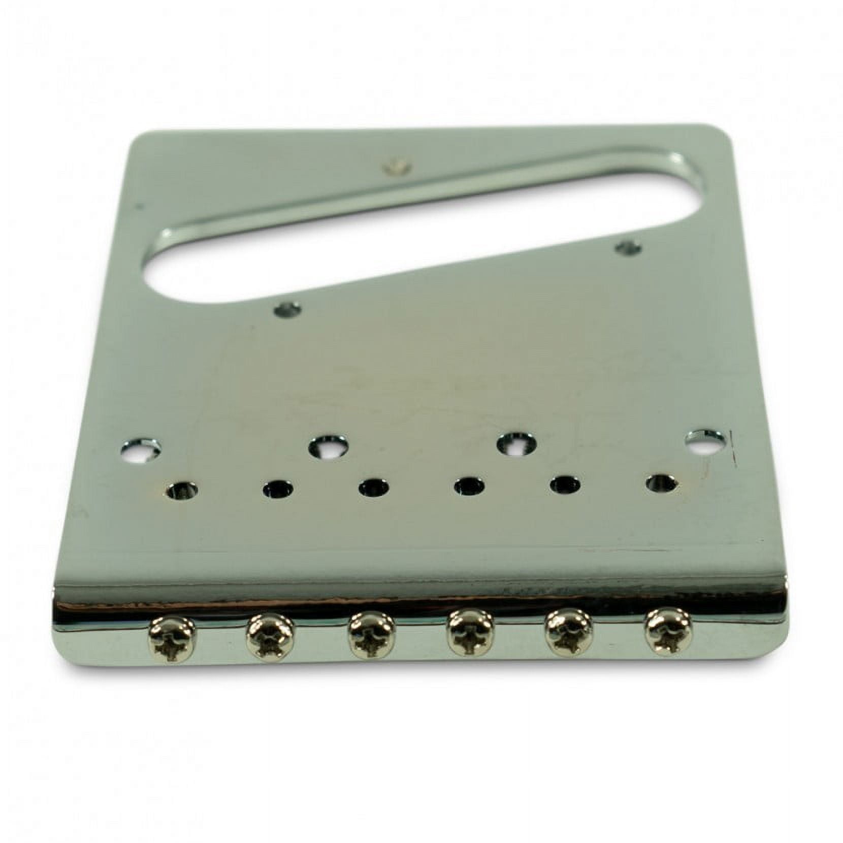 Kluson Contemporary Replacement Bridge For Fender Telecaster With Steel Saddles, #KCTBS-N