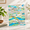 Aqua Shell Glow-23.6inch x 35.4inch, variant on Window Film 3d Stained Gl23.6x35.4in