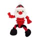 thumbnail image 1 of Juguete masticable navideño de Papá Noel o alce para perros masticadores agresivos Juguete de peluche para entrenamiento Juguete interactivo para limpiar los dientes, 1 of 8