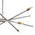 thumbnail image 3 of 4766BN Hinkley Lighting Archer - 6 Light Large Chandelier in Transitional-Modern-Scandinavian Style - 42.5 Inches Wide by 42.5 Inches High-Brushed, 3 of 7