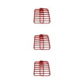 thumbnail image 1 of Guardoinrt 2pack/lot Non-Stick Grill Slow Cooker Cooling Rack Easy To Clean And High red 3Set, 1 of 6