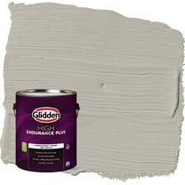 Glidden HEP Ghost Writer / Beige Flat Interior Paint with Primer, 1 Gallon