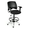 OFM Stars and Moon Mid-Back Drafting Chair