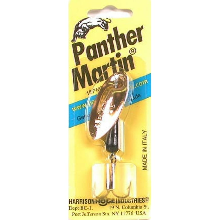  Panther Martin PMR_1_BZ Classic Regular Teardrop Spinners  Fishing Lure - Black Zebra - 1 (1/32 oz) : Fishing Spinners And  Spinnerbaits : Sports & Outdoors