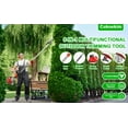 thumbnail image 5 of Floseru 52cc 2-Cycle Gas Weed Eater Gas Powe, 5-in-1 Gas Weed Wacker, Brush Cutter Gas Trimmer for Grass and Weed, Hedge Trimmer Gas String Trimmer, Edger, Pole Saw & Pruner, 5 of 11