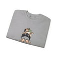 thumbnail image 4 of Blessed Mama Sweatshirts, Thanksgiving Sweatshirts, Messy Bun Sweatshirts, 4 of 5