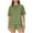 Army Green, variant on Timegard 2 Piece Sets for Women Crewneck Tshirts Shorts Loose Comfy Solid Color Casual Summer Outfits