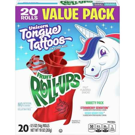 UPC 016000127098 product image for Fruit Roll-Ups, Variety Pack, 20 ct, 0.5 oz | upcitemdb.com
