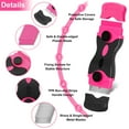 thumbnail image 2 of Razor Blade Scraper - Pink Razor Scraper Gift for Women, 2-in-1 Scraper Tool Set with 20Pcs Razor Blades for Removing Window Labels, Decals, Stickers, Glass Stove Top (2 Pack), 2 of 9