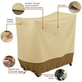 thumbnail image 4 of Classic Accessories Veranda™ Double Handle Bar Cart Cover - Water Resistant Outdoor Cover (55-799-031501-00), 4 of 18