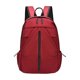 thumbnail image 2 of Mochila de nylon para desplazamientos de gran capacidad 17,7" – Mochila de viaje resistente al agua con múltiples compartimentos, correas reforzadas, mono casual unisex negro/rojo/azul, 2 of 6